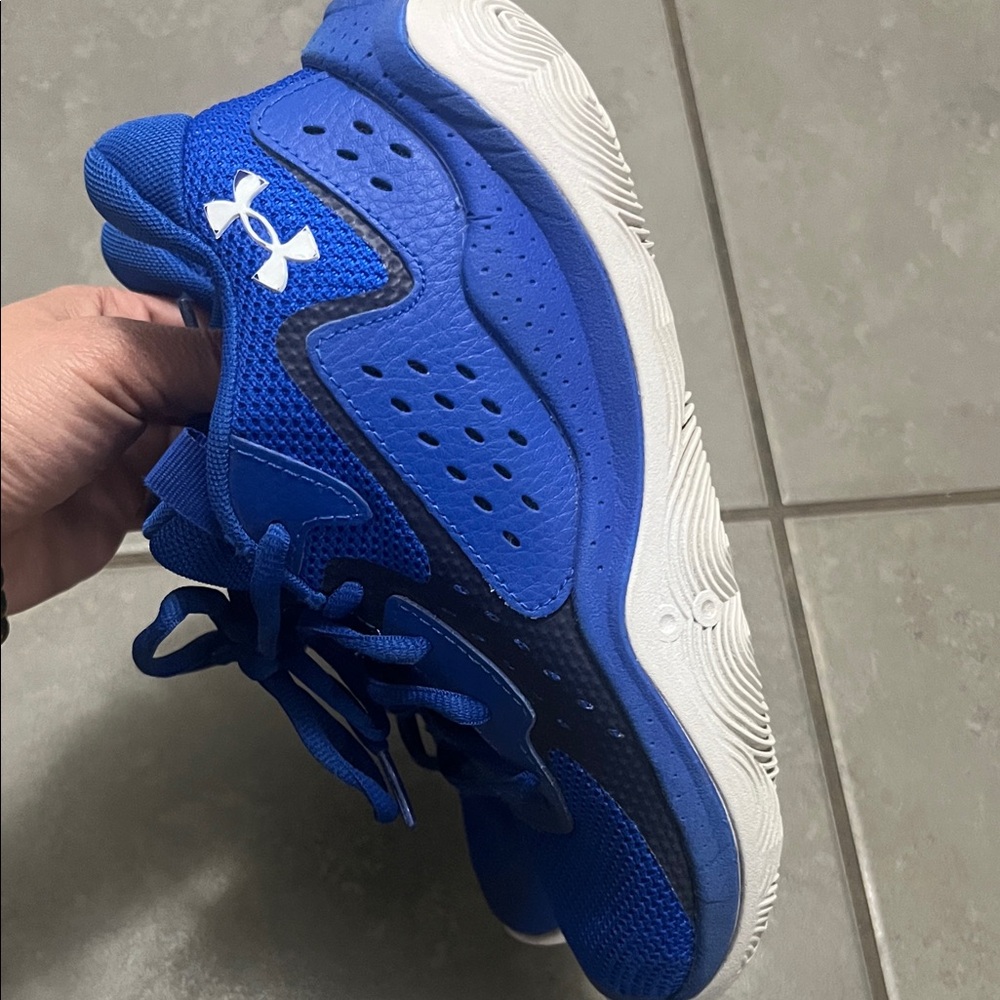 Under Armour Kids Royal Blue Sneakers